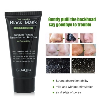 Purifying Bamboo Charcoal Blackhead Grease Removal Facial Pore Cleansing Mask - Intl September 2019 - 3 Purifying Bamboo Charcoal Blackhead Grease Removal Facial Pore Cleansing Mask - intl - 3