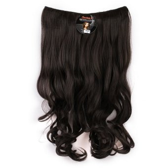 Seven 7 Revolution Hair Clip Keriting Wavy Black Big Layer 60 cm - Hitam / Hairclip Korea Seven 7 Revolution Hair Clip Keriting Wavy Black Big Layer 60 cm - Hitam / Hairclip Korea