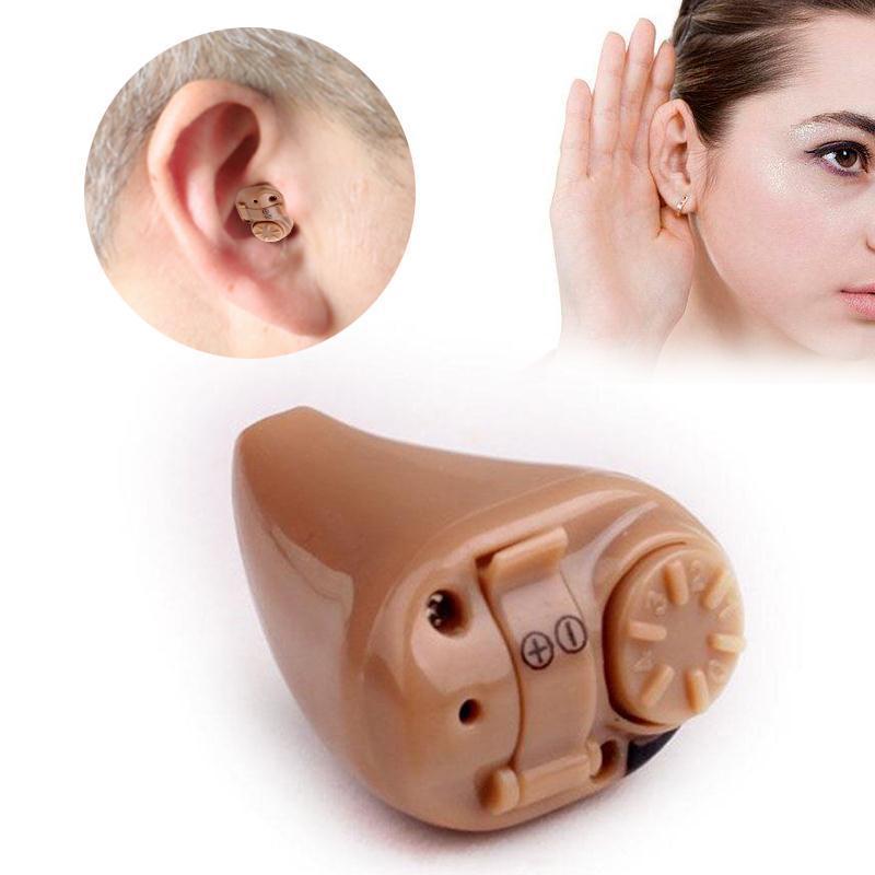 ... Super Mini Hearing Aid Volume Sound Voice Amplifier Device LowNoise Ear Care - intl ...