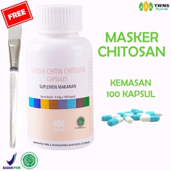jual tiens masker chitosan herbal anti jerawat paket 100 kapsul gratis kuas di lazada co id jual tiens masker chitosan herbal anti jerawat paket 100 kapsul gratis kuas di lazada co id
