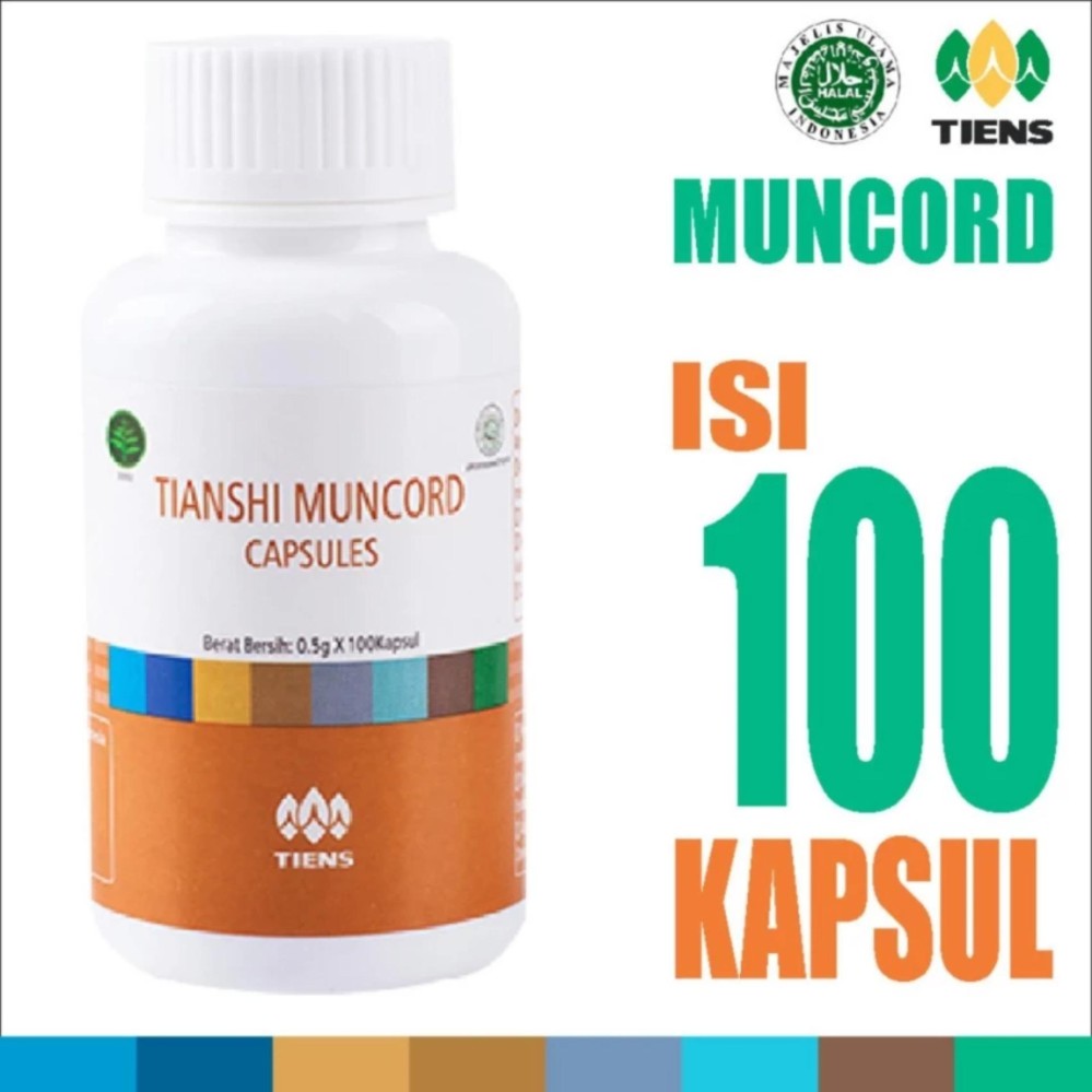 Tiens Muncord (Penambah Stamina) Herbal - Obat Kuat - Daya Tahan Tubuh