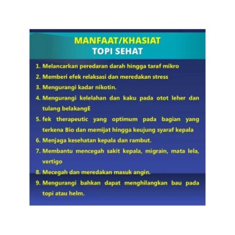 Topi Peci Sehat Kenrical Termurah Mei 2019 - 5 Topi Peci Sehat Kenrical Termurah - 5