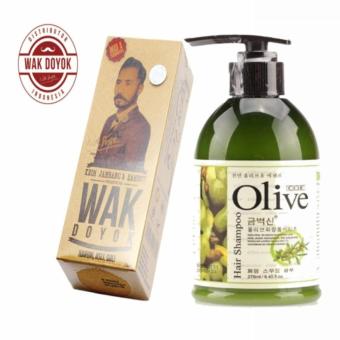 Wak Doyok Cream Original Hologram + Olive Shampo - Shampoo Penyubur Dan Pemanjang Rambut - 270 mL Wak Doyok Cream Original Hologram + Olive Shampo - Shampoo Penyubur Dan Pemanjang Rambut - 270 mL