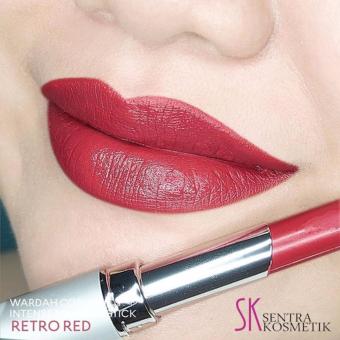 Wardah Intense Matte Lipstick - 08 Retro Red | Lazada