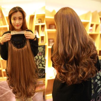 women temperament half wig headgear scroll half head wig on rollingsimulation - intl women temperament half wig headgear scroll half head wig on rollingsimulation - intl
