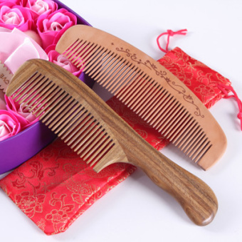 Yishe paket rumah tangga kepala datar kayu sisir sisir Yishe paket rumah tangga kepala datar kayu sisir sisir