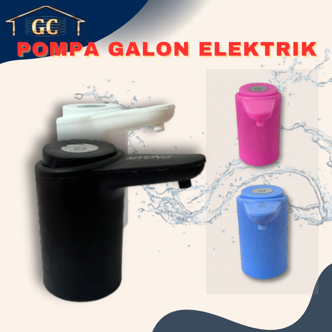 POMPA AIR GALON ELEKTRIK / POMPA GALON AIR ELEKTRIK / POMPA GALON MURAH - Merek HONXI Harga 37,500 rupiah*Gratis Ongkir