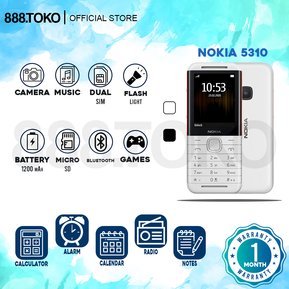 Nokia 5310 Express Music Harga  217,000 Ringgit*Penghantaran Percuma