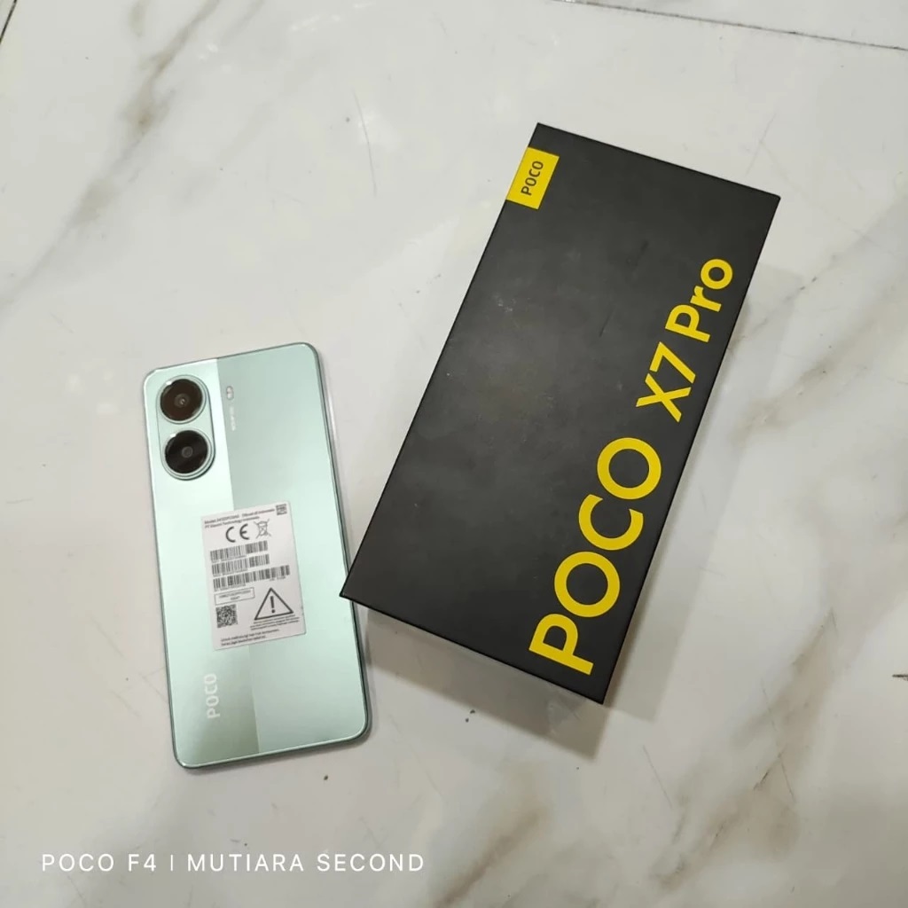Xiaomi Poco X7 Pro Ram 12 Rom 512Gb Second Hand Original Harga  4,360,300 Ringgit*Penghantaran Percuma