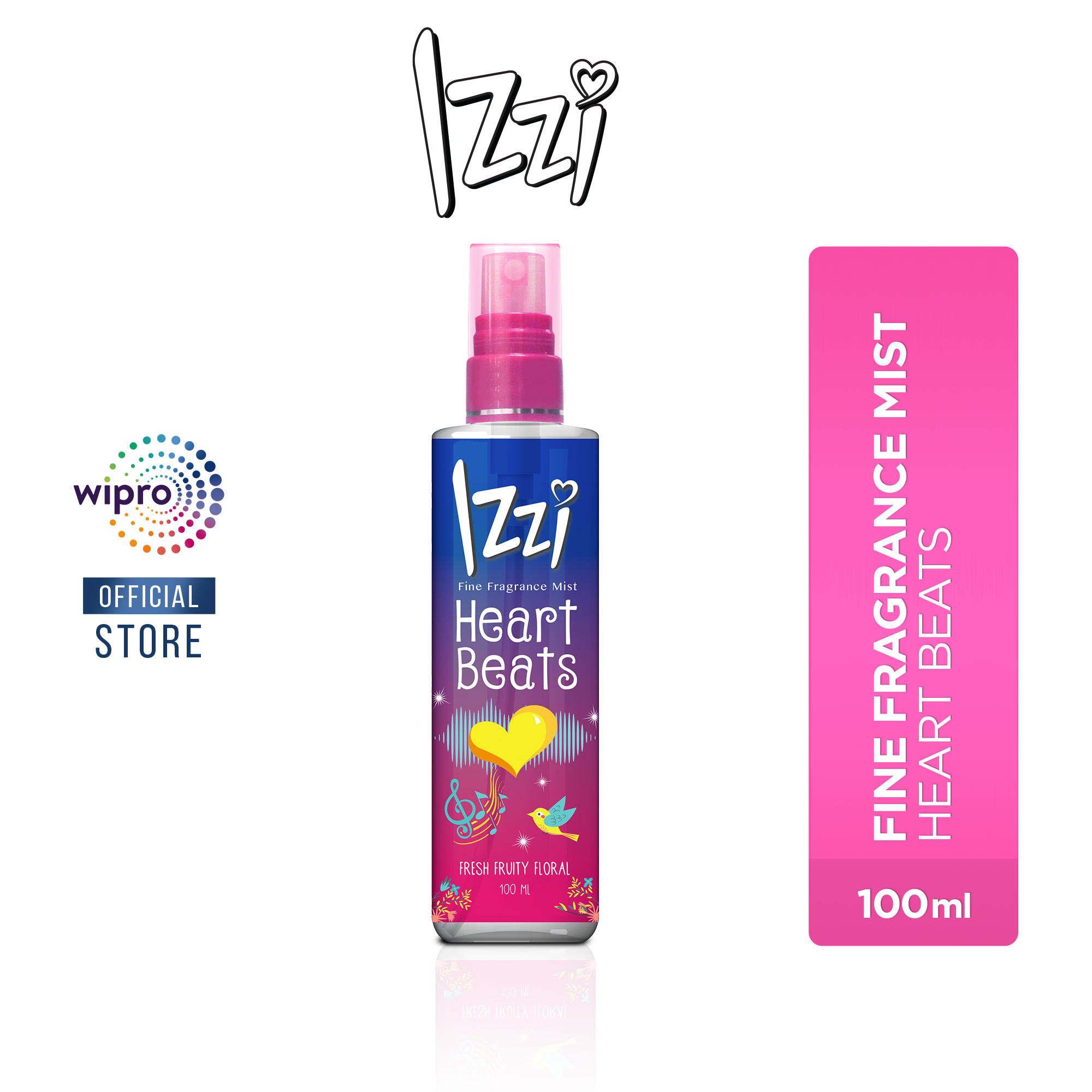 Lazada Indonesia - IZZI Fine Fragrance Mist Heart Beats Parfum Wanita 100 ml