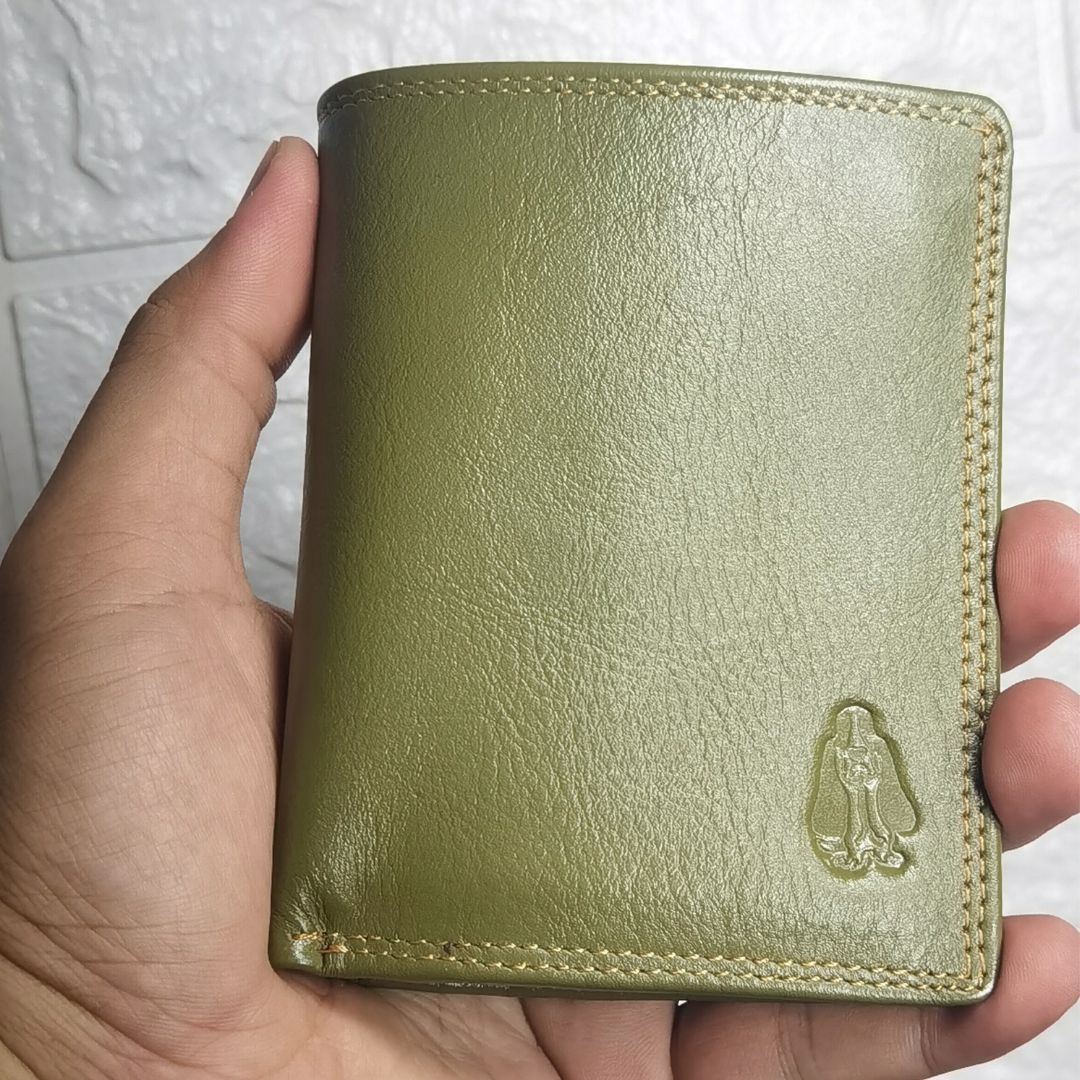 Dompet kulit Full Kulit premium Green Organik