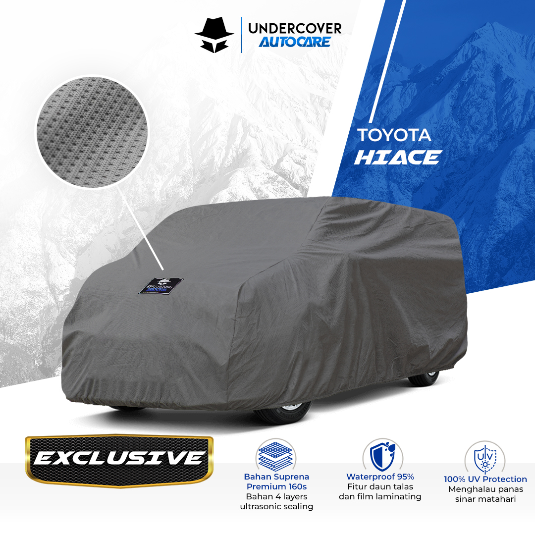 Undercover Autocare - Cover Mobil Toyota HiAce Exclusive Giá 1,308,000 Đồng*Miễn phí vận chuyển