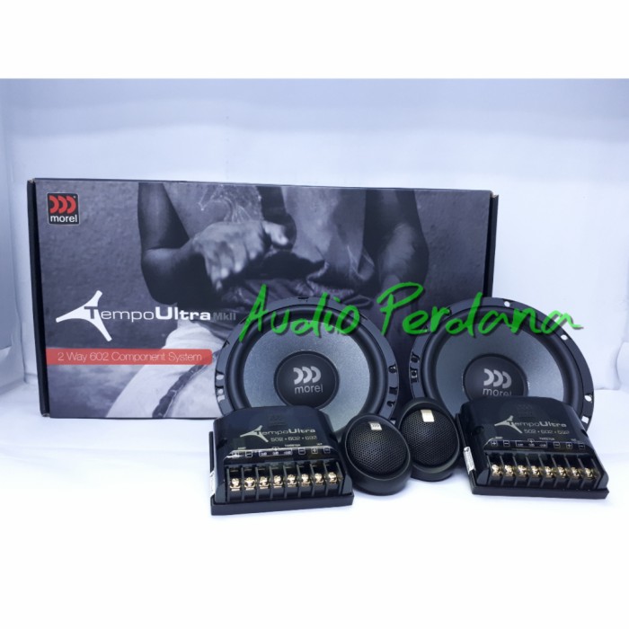 SPEAKER 2 WAY MOREL TEMPO ULTRA 602 Harga 7,966,000 rupiah*Gratis Ongkir