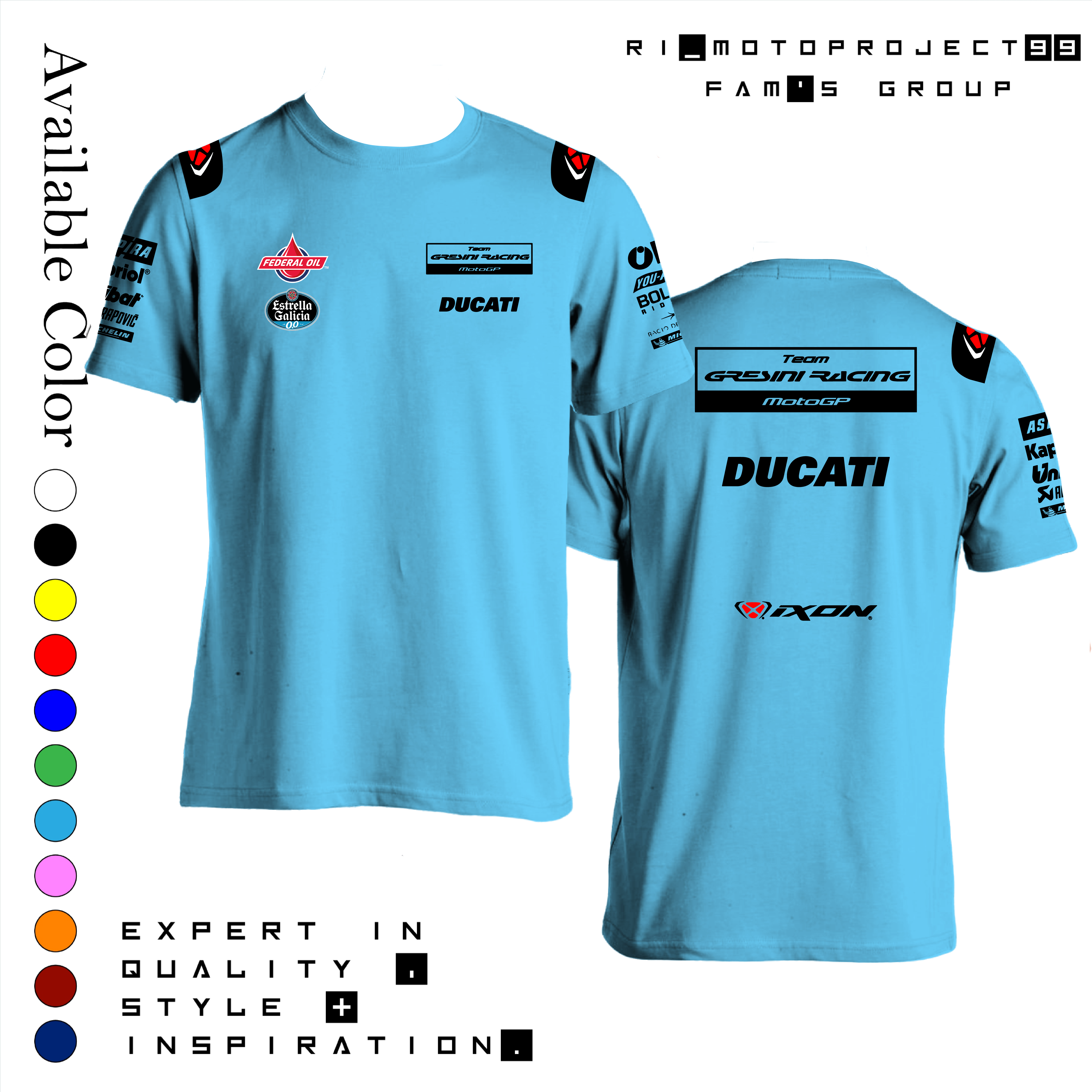 Tshirt Baju Kaos Pria ATC Asia Talent Cup Sepang Circuit Hrc Honda
