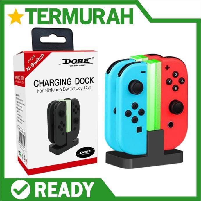 CHARGER CHARGING DOCK NINTENDO SWITCH JOY-CON DOBE - FLYHIGHSTORE Giá 138,000 Đồng*Miễn phí vận chuyển