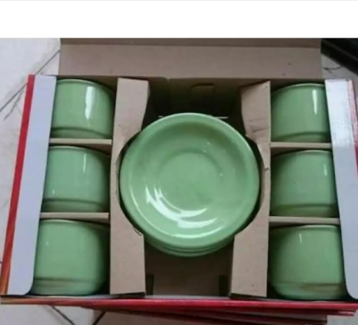 Set 6 Pcs + 6 Nikura Coasters - Cup Set — Coffee Cup