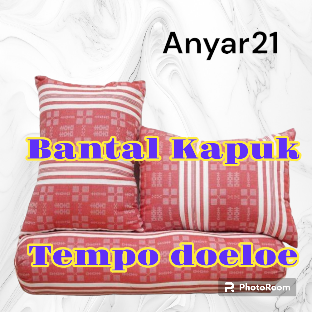 Anyar - Bantal Tidur dan Guling Tidur Kapuk Original Murah - Bantal Guling tidur Kapuk Randu Asli murah - bantal guling nyaman - Bantal Guling empuk Harga 33,000 rupiah*Gratis Ongkir