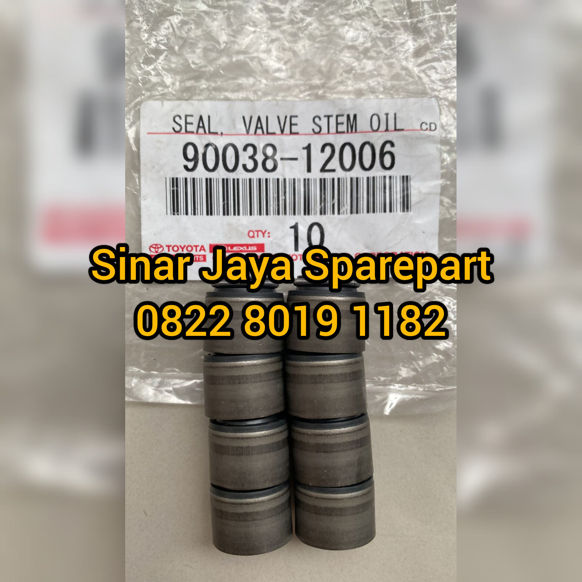 Seal Klep / Sil Klep / Seal Valve Stem Oil Hino Dutro 130 HD X-Power Original 90038-12006 / S1371-91510 Harga 600,000 rupiah*Gratis Ongkir