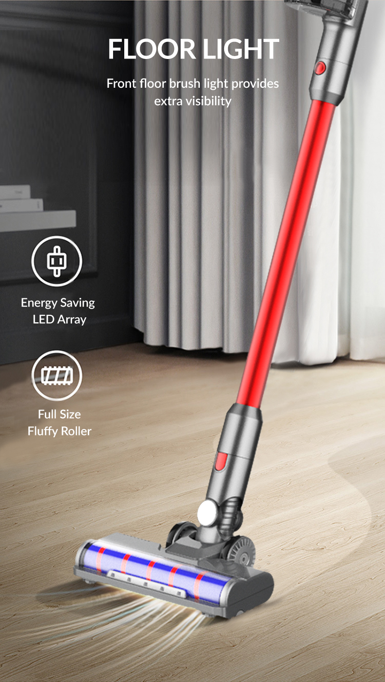 Airbot Supersonics Pro Handheld Cordless Vacuum Cleaner, 25000Pa LED  Display | Lazada Indonesia