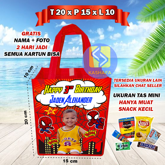 (20 PCs Mini) small character children's birthday party bags / cheap character children's birthday par…