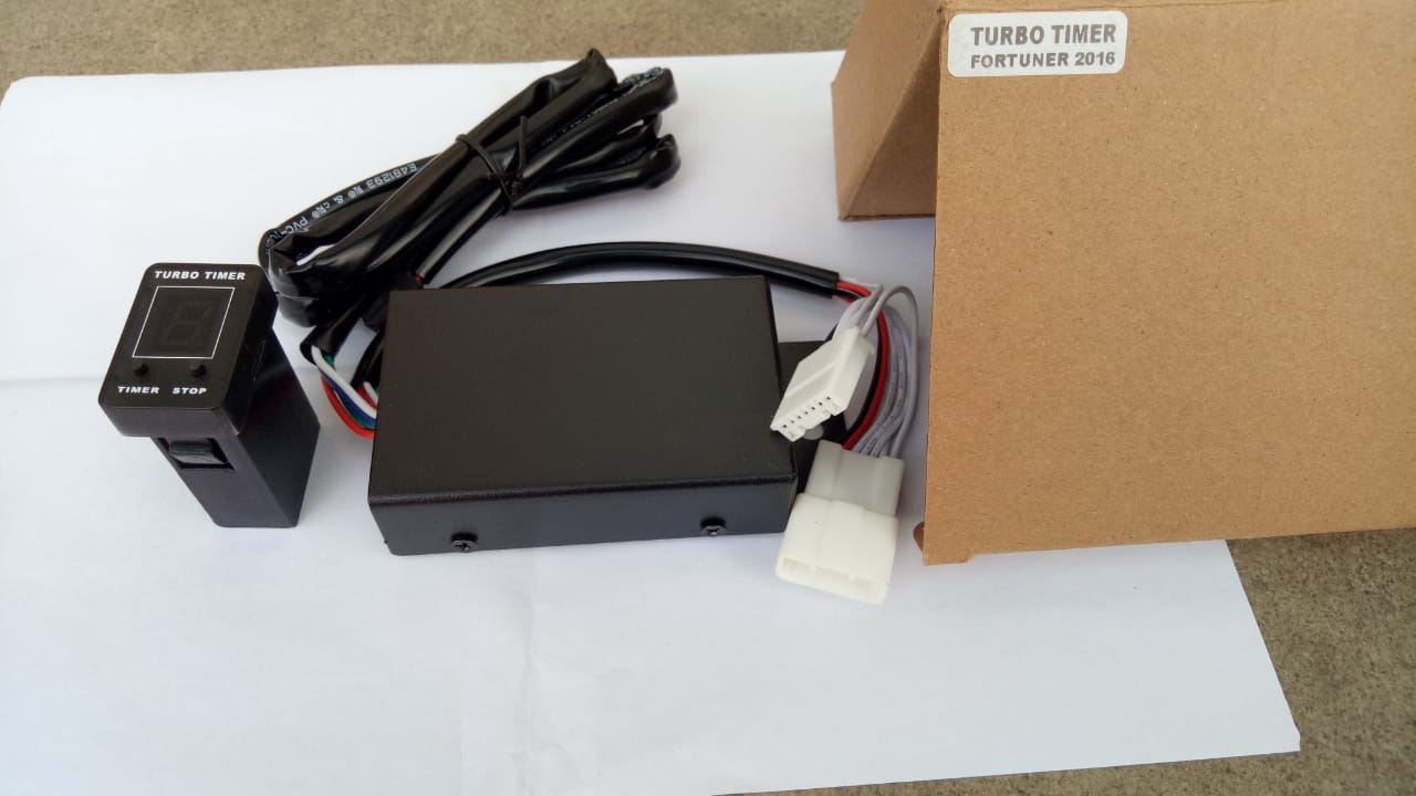 TTF16- TURBO TIMER FORTUNER 2016 TURBO TIMER TOYOTA FORTUNER 16 TURBO TIMER KHUSUS FORTUNER PLUG N PLAY TANPA RUBAH2 KABEL TURBO TIMER FORTUNER 2016 Plug n Play instalation real pict Harga 799,999 rupiah*Gratis Ongkir