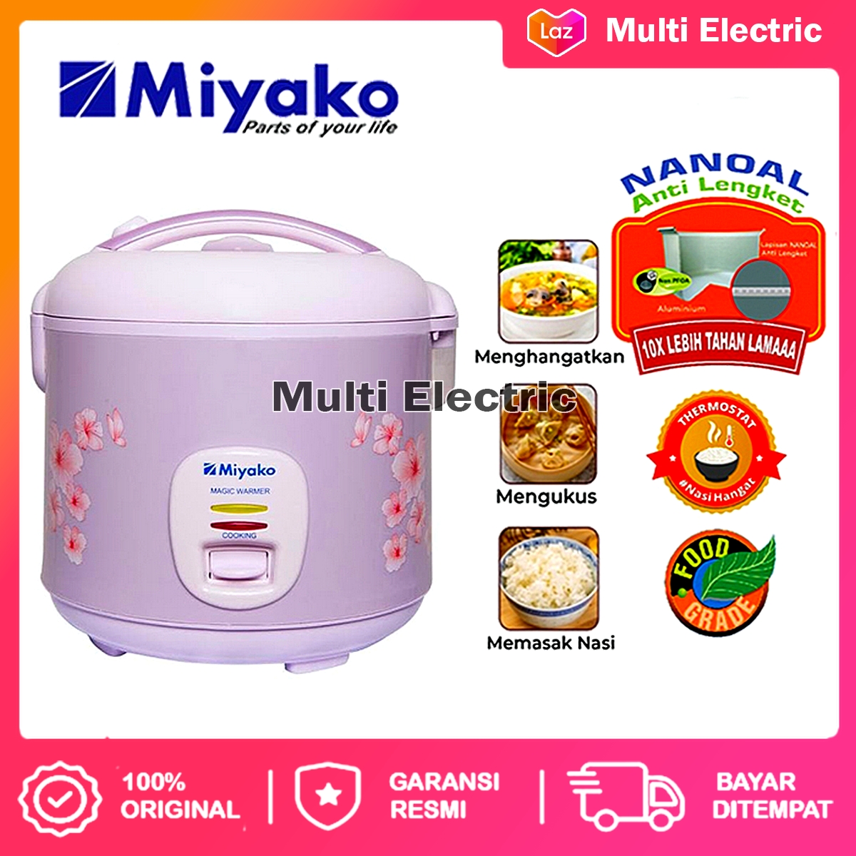 Jual Mejikom Kecil Ukuran 2 Liter Miyako Terbaru - Jun 2024 | Lazada.co.id