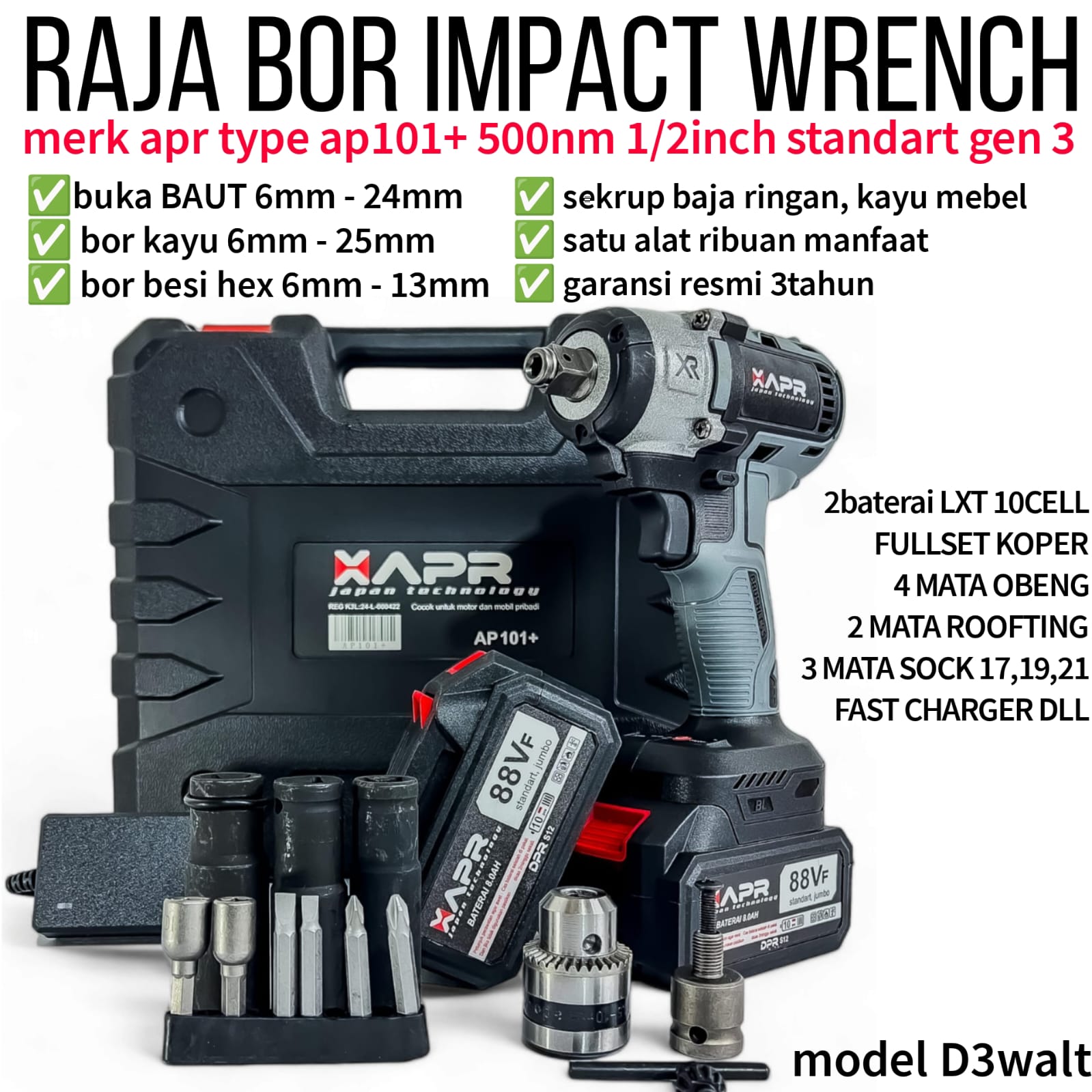 Bor impact wrench sale