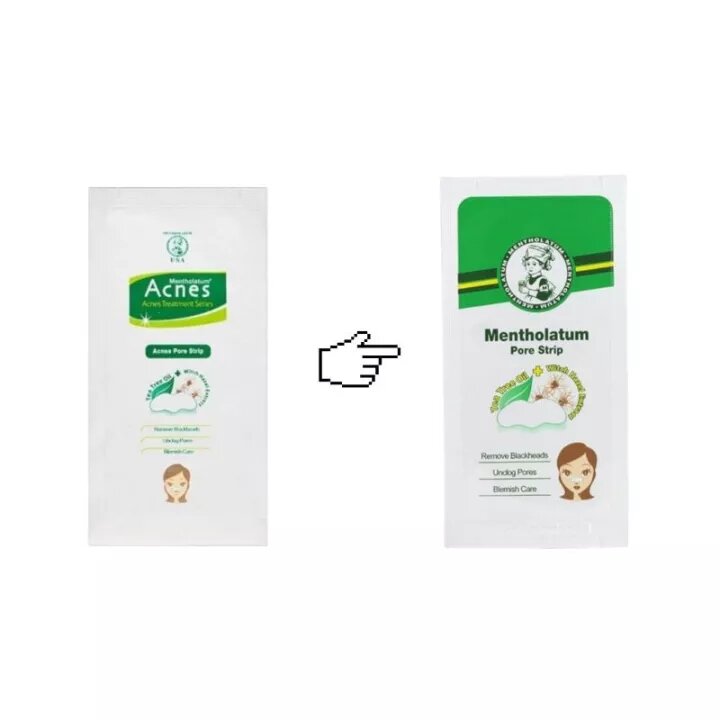 Acnes pore deals strip