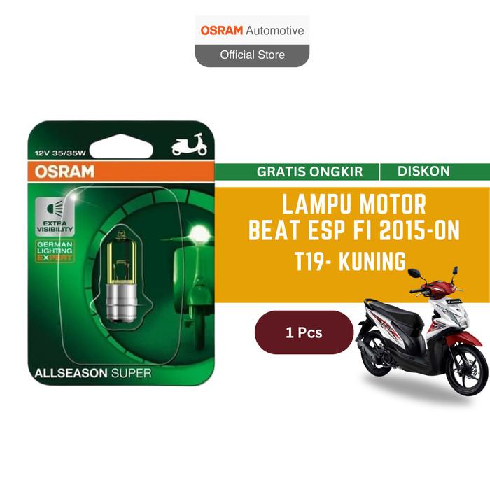 Osram Lampu Depan Motor Honda Beat Esp Fi 2015 on - 62337ALS Harga 50,100 Ringgit*Penghantaran Percuma