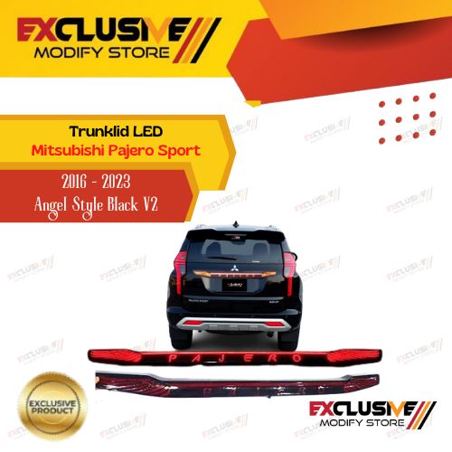 Trunklid led Pajero Sport V2 Angel style 16-black glossy Harga  1,400,000 Ringgit*Penghantaran Percuma