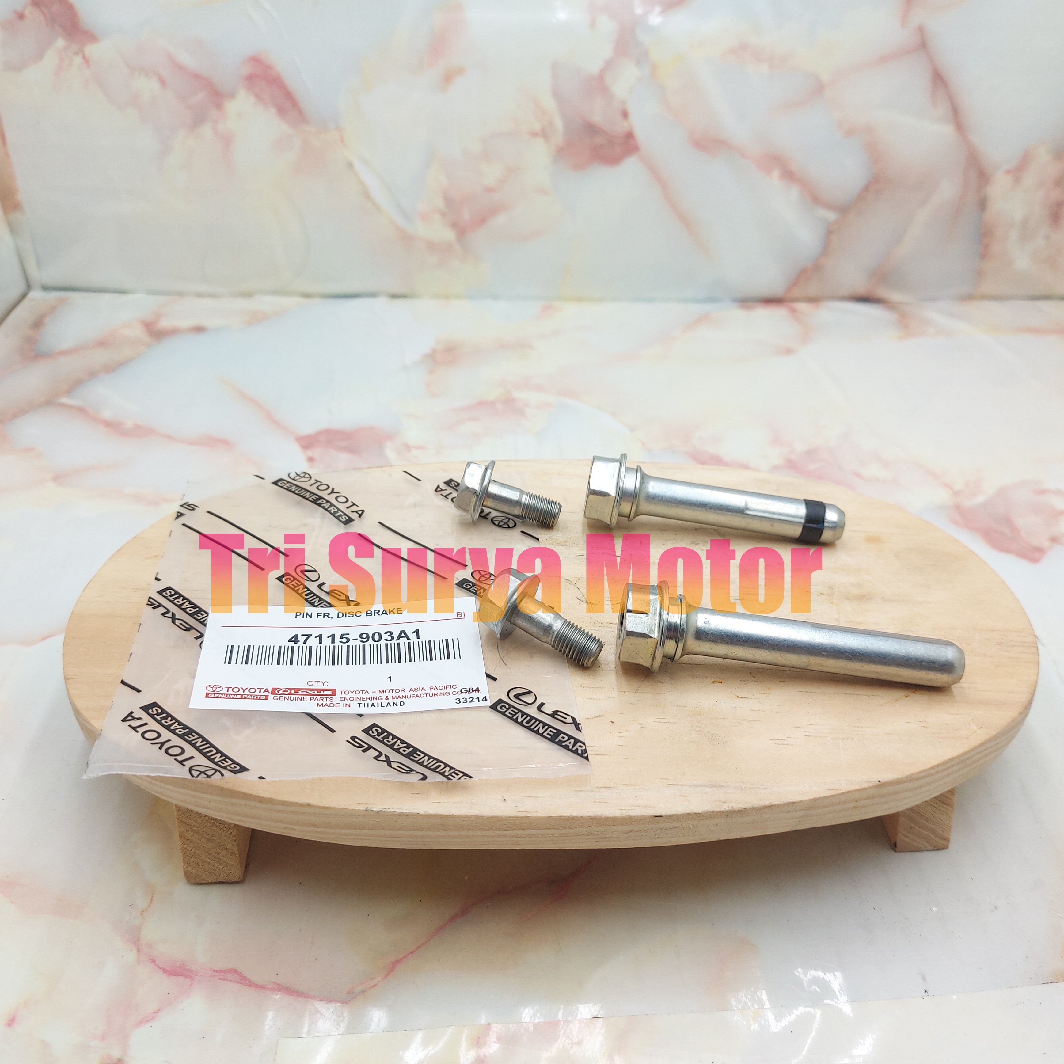Pen Pin Caliper Baut Cakram Caliper Depan 1set Atas Bawah Toyota Alphard Yaris Innova Reborn Asli Harga 100,000 rupiah*Gratis Ongkir