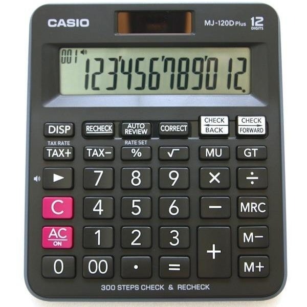 2025 terbaru】Kalkulator Citizen 12 Digit Casio Calculator DJ-120D