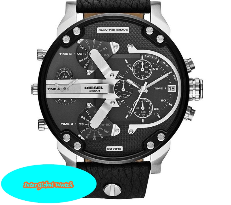 Jam Tangan Mewah Diesel DZ7313 Leather 