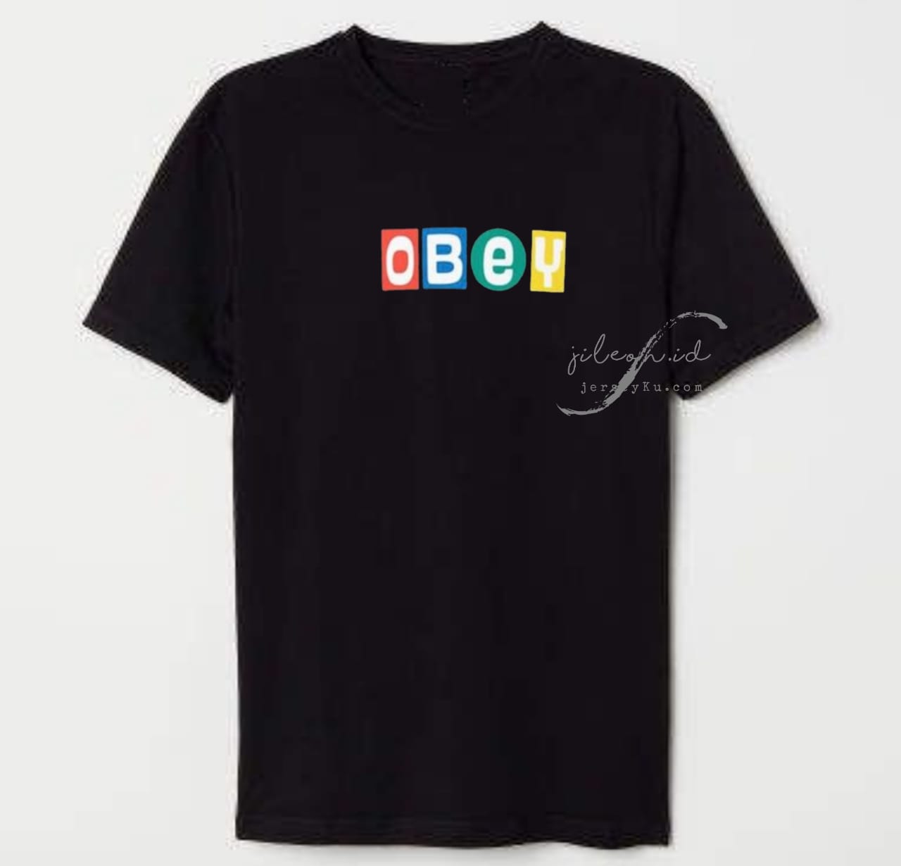 BAJU KAOS ATASAN TSHIRT BTS OBEY JHOPE 