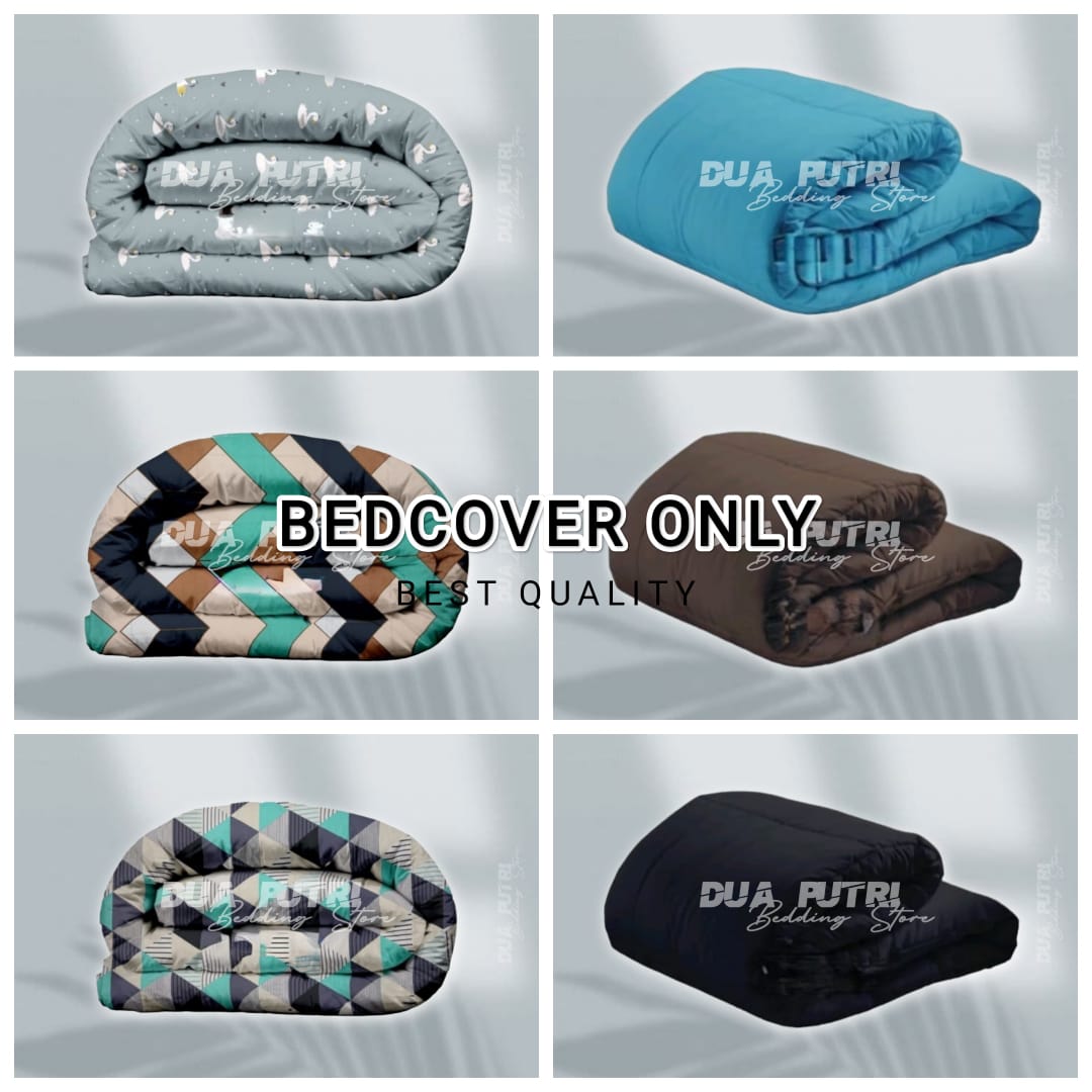 Bedcover Selimut saja — Bedcover Only tanpa sprei