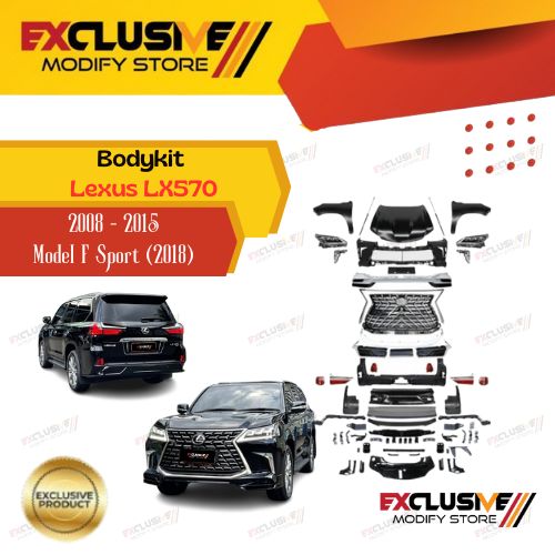 Lexus LX570 (2008 - 2015) upgrade bodykit Model F Sport (2018) Taiwan facelift Harga  90,000,000 Ringgit*Penghantaran Percuma