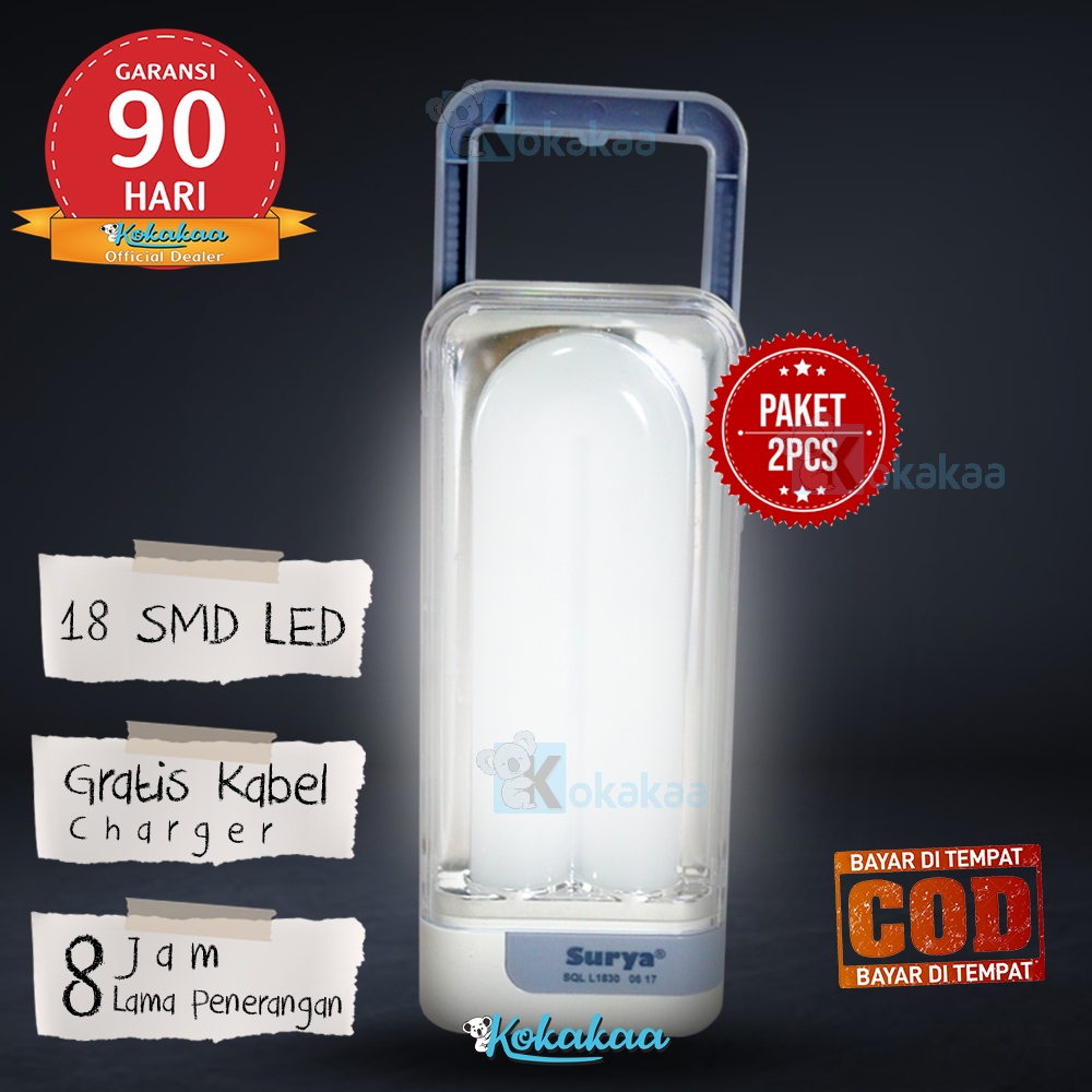Jual Lampu Emergency Tahan 24 Jam Hannocs Terbaru Lazada Co Id