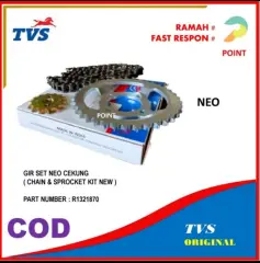 Girset Gear Set Gir Set Gear Set Cekung TVS Neo - R1321870 - Chain & Sprocket Kit