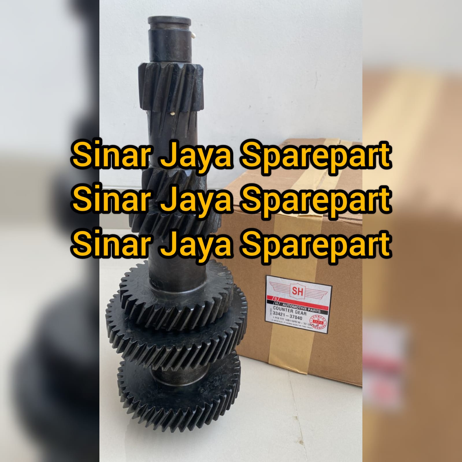 Gigi Susun / Counter Gear / Counter Shaft Toyota Dyna 110ET 110FT 110ST Hino Dutro 110HD 110LD 110SD 110SDL 33421-37040 Harga 2,150,000 rupiah*Gratis Ongkir