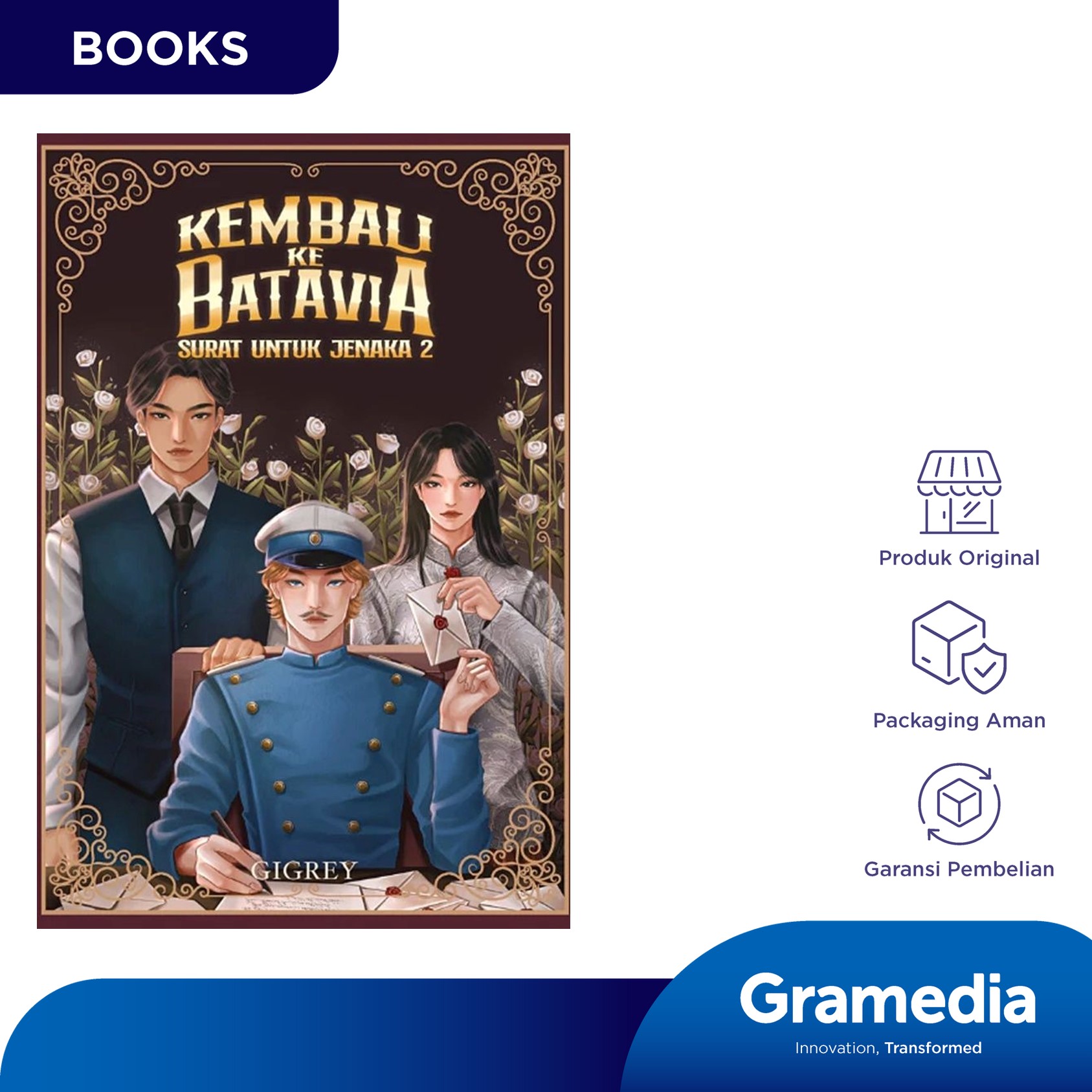 Return to Batavia (Gigrey) Harga  109,000 rupiah*Gratis Ongkir