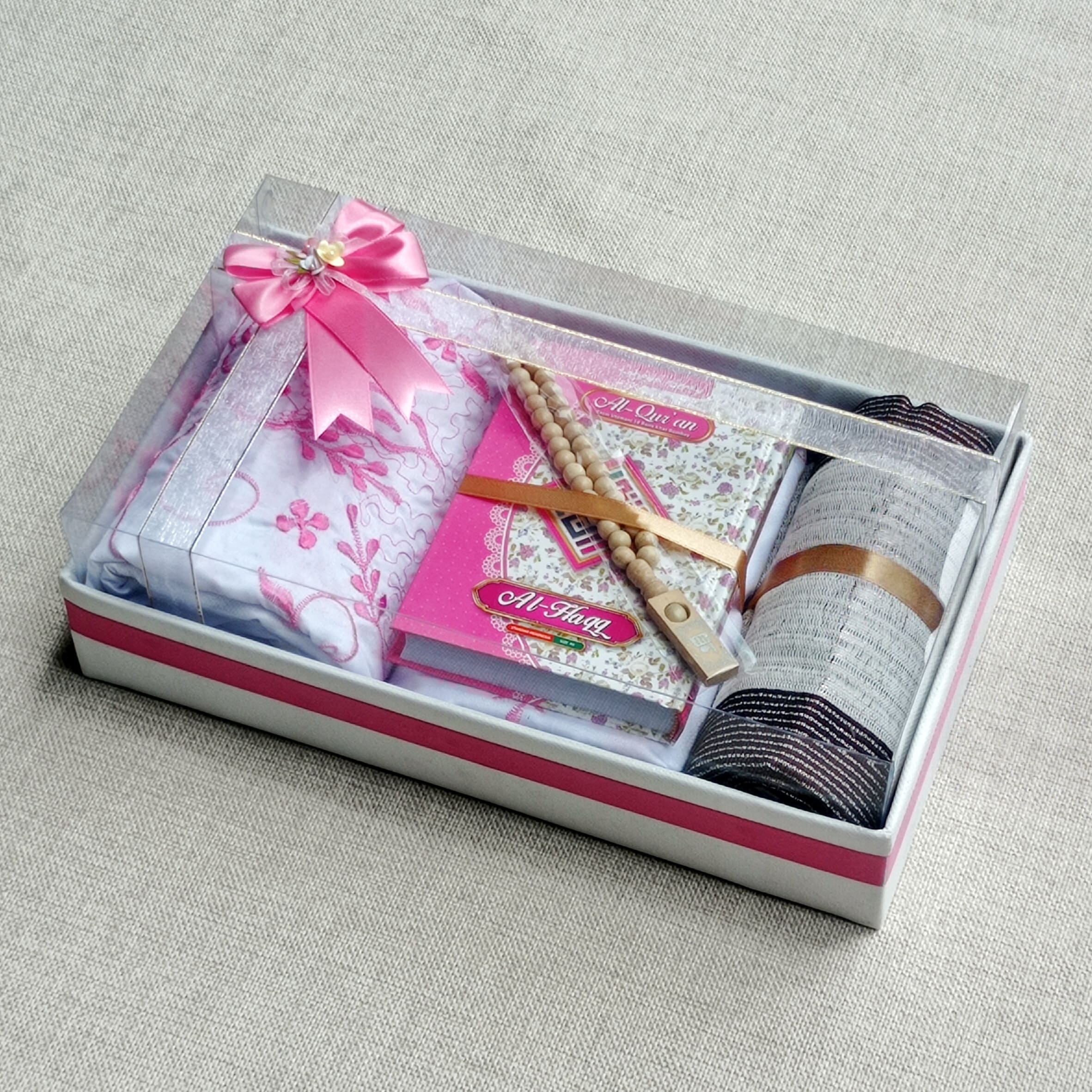 Mahar Seperangkat Alat Sholat Lengkap Hampers Muslimah Kado Ulang Tahun