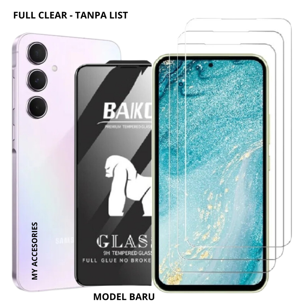 BAIKO ORIGINAL Tempered Glass Screen Protector SAMSUNG A55 A35 A54