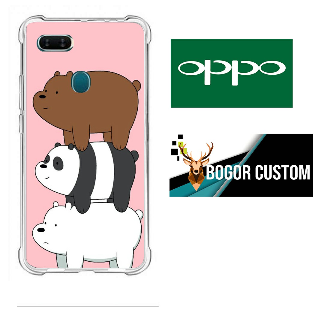 case oppo a7 fashion We bare bears 1