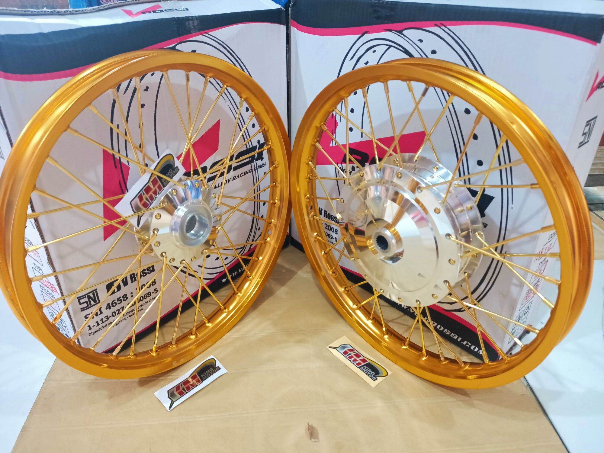 ROSSI VELG JARI-JARI RING 17 UKURAN 140X17 UNTUK MOTOR MIO