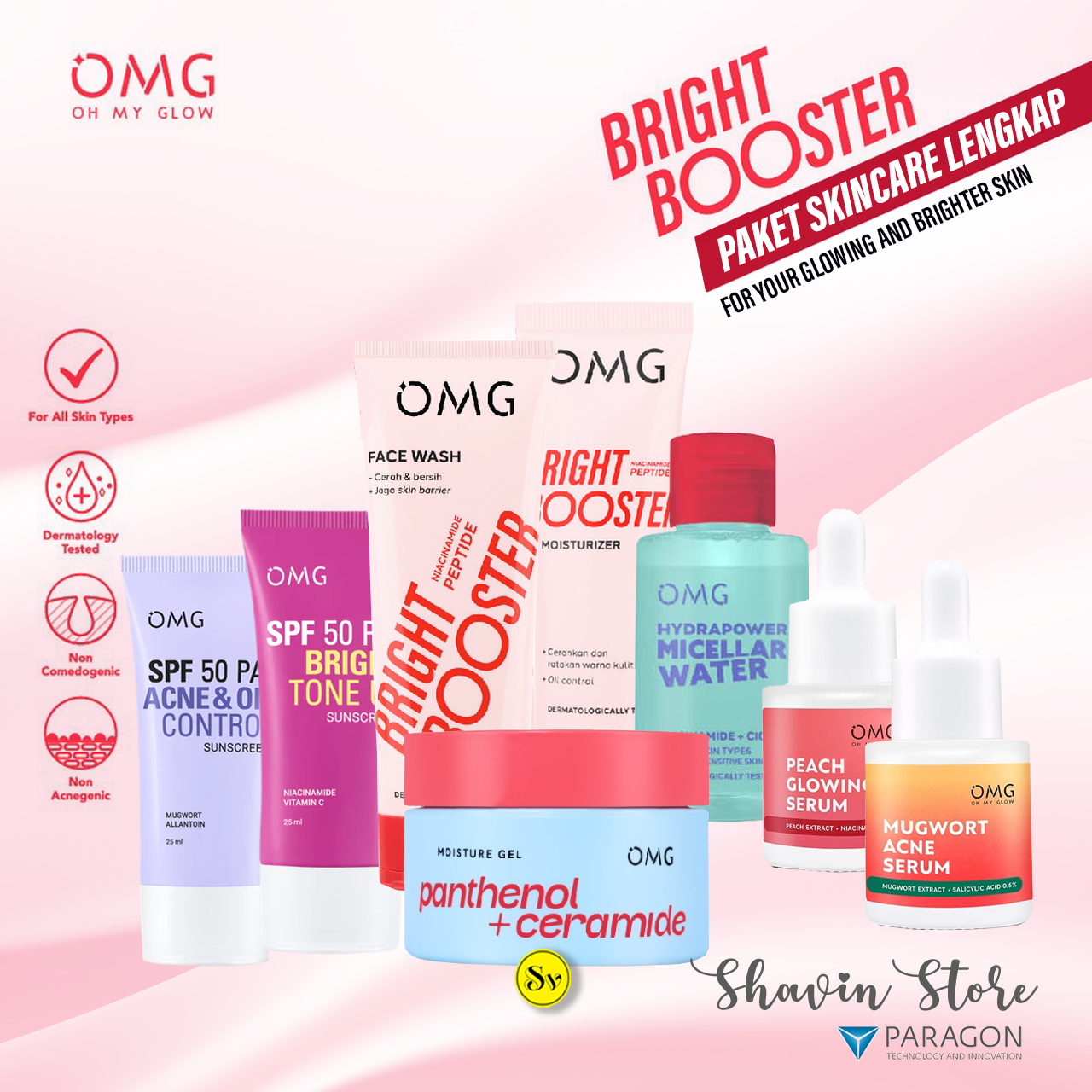 All skin types are packed with all skin types.