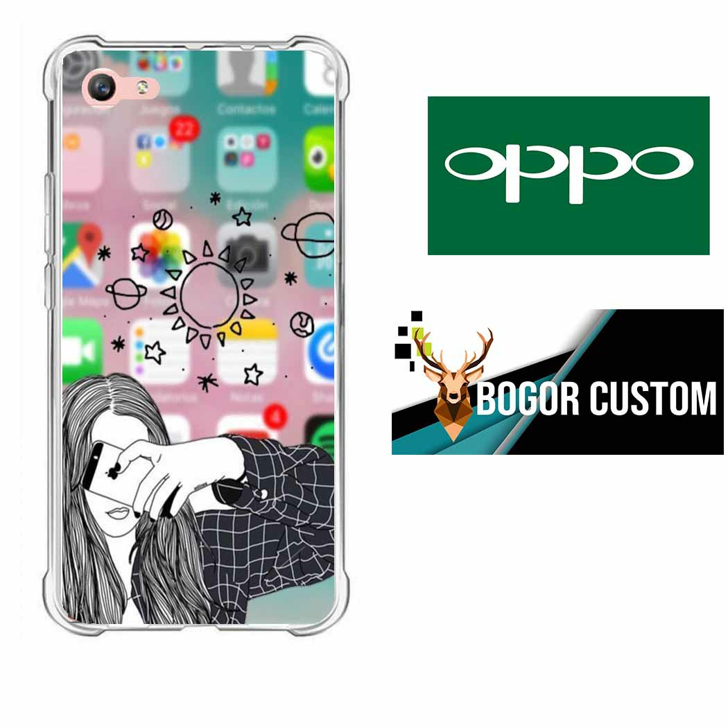 PROMO softcase oppo a39 fashion walpaper iphone
