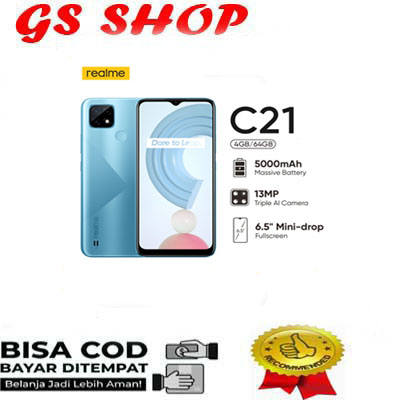 HANDPHONE REALME C21 RAM 4/64GB Harga  1,500,000 Ringgit*Penghantaran Percuma