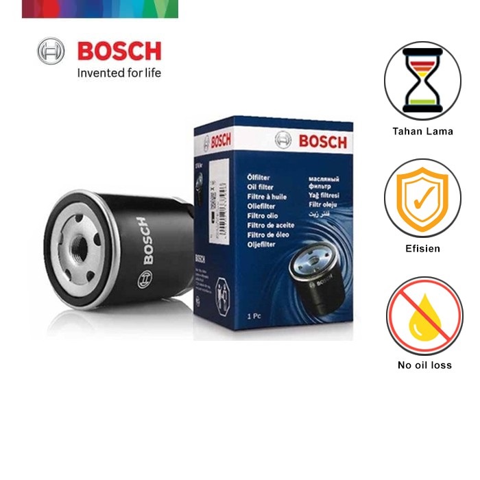 BOSCH Filter Oli Mobil Kijang 1.8, Carry, Futura 1 Pcs - 0986AF1043 Harga 54,400 rupiah*Gratis Ongkir