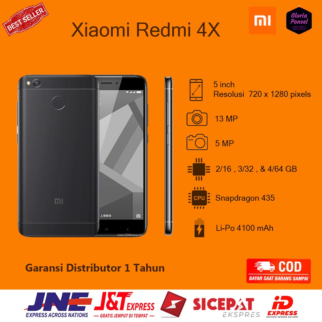 redmi 4x ram 2 16