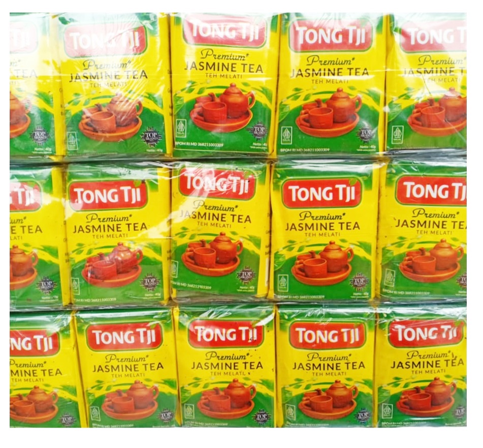 Tong Tji Premium Tea 40 Gr Jasmine Tea - Premium Tongtji Fragrance Tea 40Gramx10